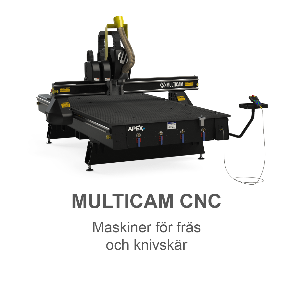 MultiCam CNC fräs- och skärbord